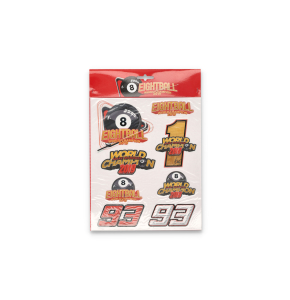 Stickers Marc Marquez 'Eightball' - World Champion 2019