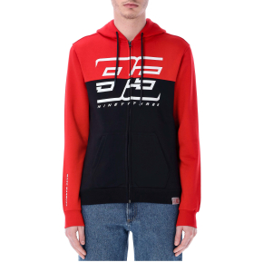 Sweatshirt man Marc Marquez - Red/blue 93