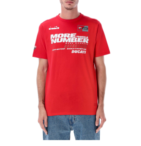 PRE-ORDER  |  T-shirt "MORE THAN A NUMBER" - Marc Marquez World Champion 2025