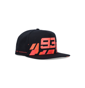 Marc Márquez 93 Flat Visor Black Cap – Official MotoGP™