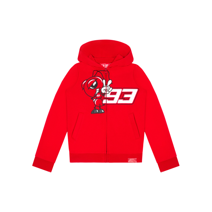Zip hoodie for kids Marc Marquez - Big Ant93