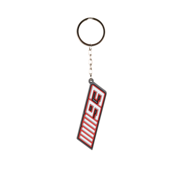 Rubber keychain - Marc Marquez MM93 Logo