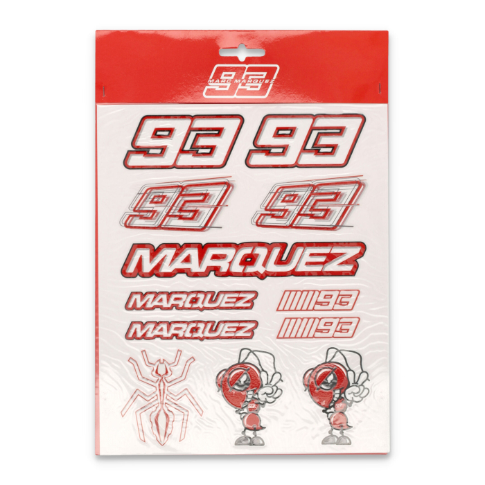 Large stickers Marc Marquez - Red Edition
