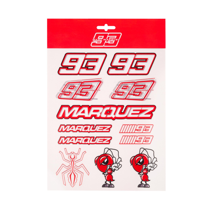 Large stickers Marc Marquez - Red Edition