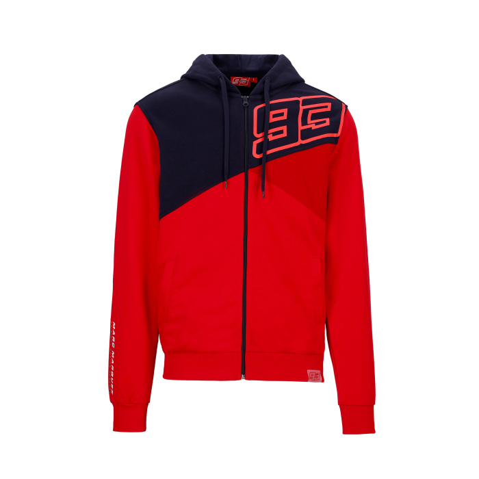 Zipped Hoodie Man Marc Marquez - 93