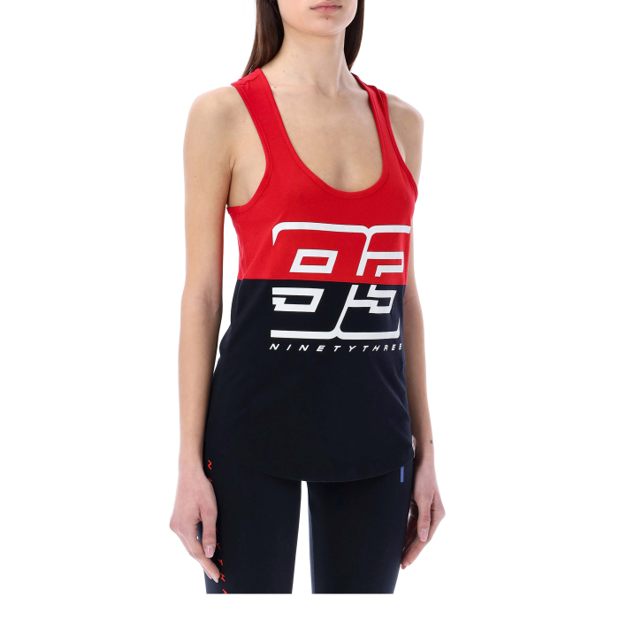 Tank top woman Marc Marquez - Red/blue 93