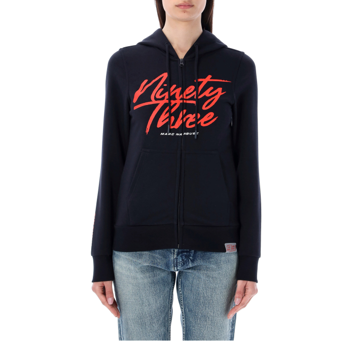 Zip hoodie woman Marc Marquez - Ninetythree