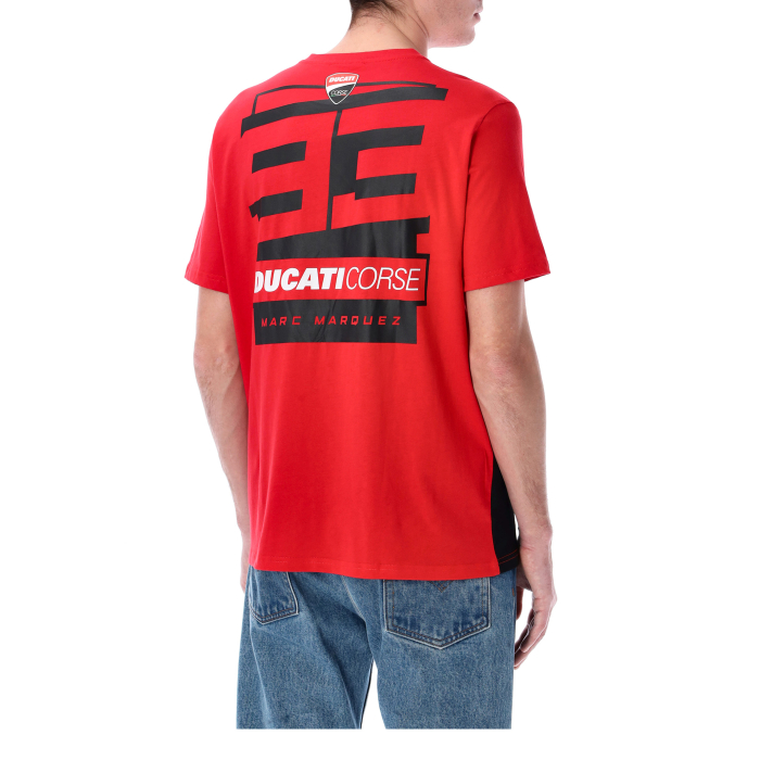 T-shirt Ducati dual Marquez - 93 BOX LOGO