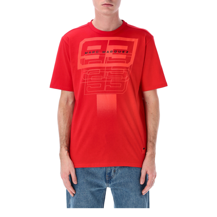 Man t-shirt Marc Marquez - Big 93 red