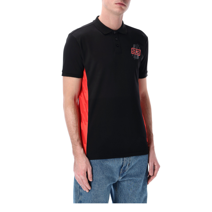 Man polo Marc Marquez - Rectangles pattern