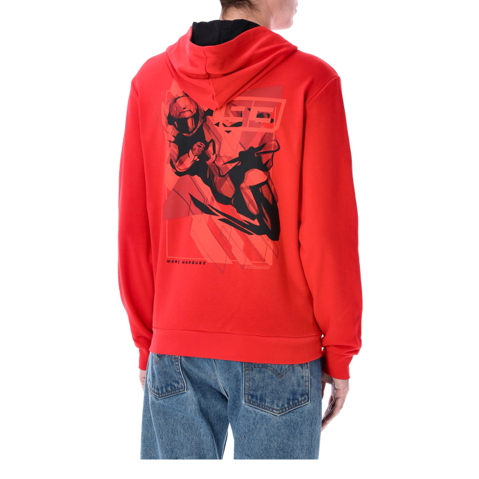 Man Sweatshirt Marc Marquez - Graphic Bike 93