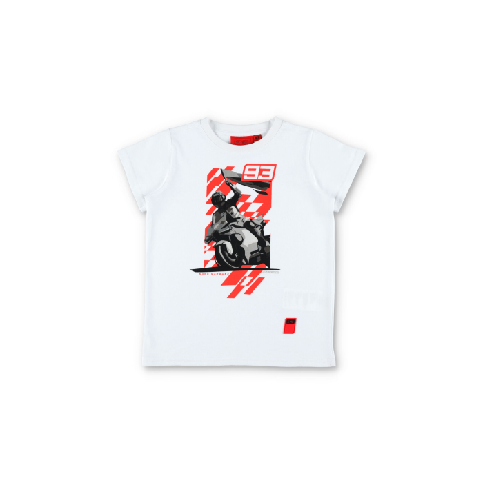 Kid t-shirt Marc Marquez - Bike & Flag