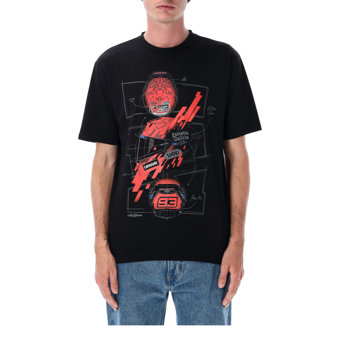Men's Ducati Dual Marquez T-shirt - Season Helmet