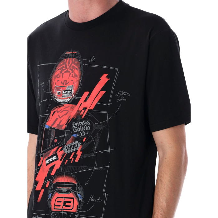 Men's Ducati Dual Marquez T-shirt - Season Helmet