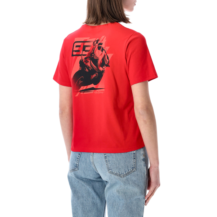 Marc Márquez 93 Women’s Red T-shirt – Official MotoGP