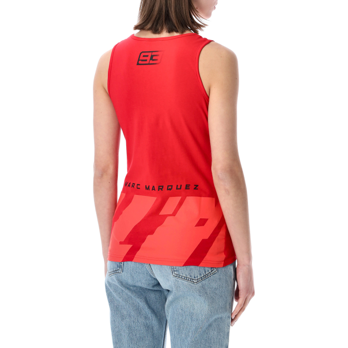 Marc Márquez 93 Women’s Red Tank Top – Official MotoGP