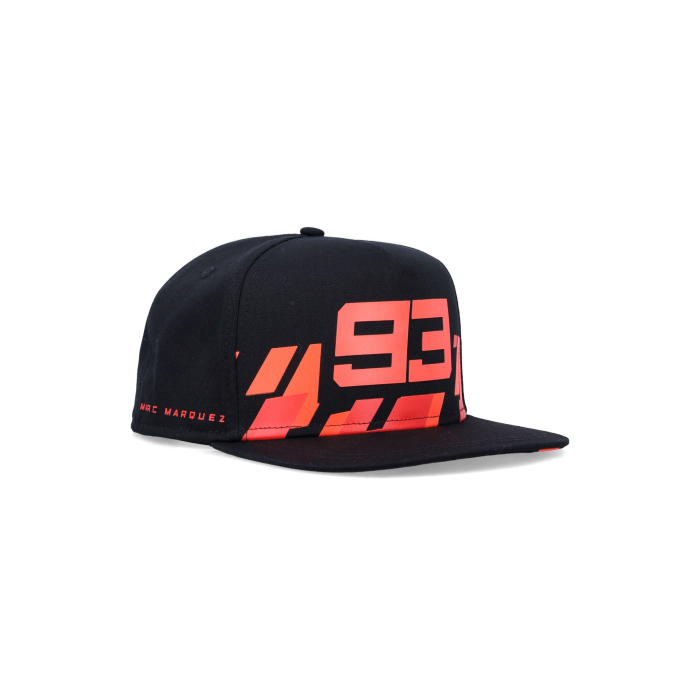 Marc Márquez 93 Flat Visor Black Cap – Official MotoGP™