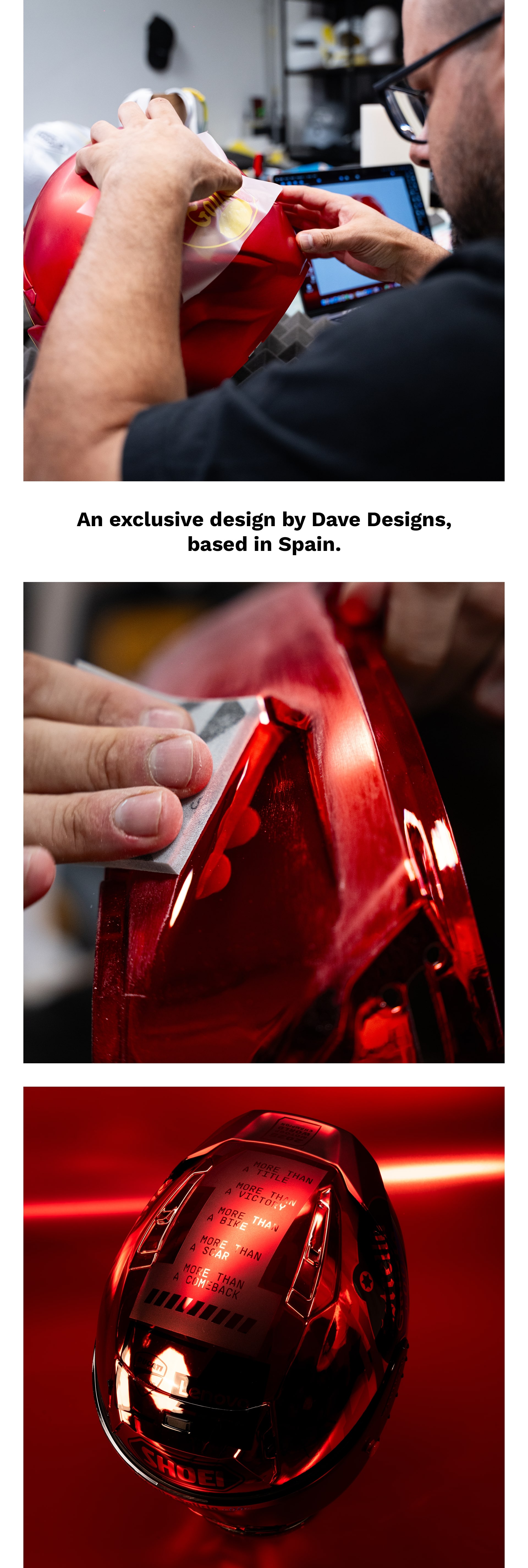 Helmet landing 5 mobile