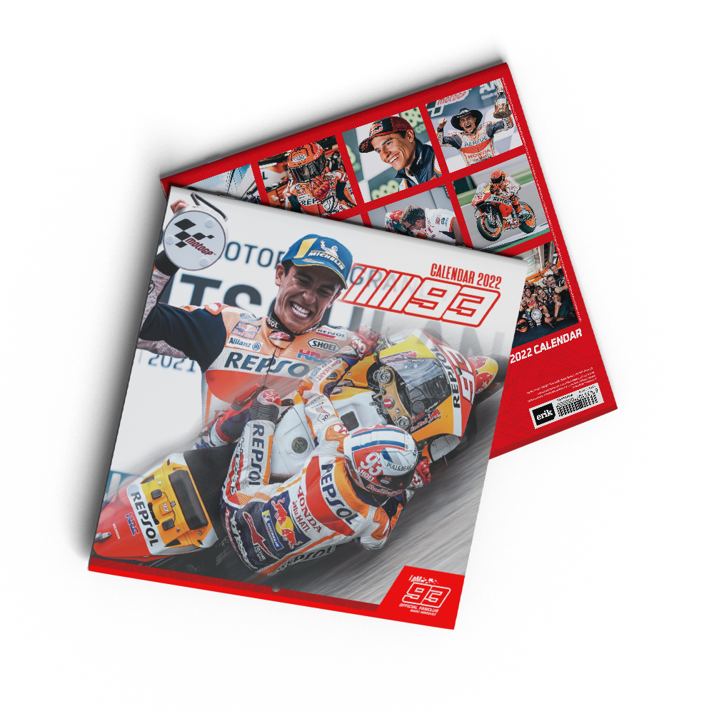 2022 Mm93 Wall Calendar - Marc Márquez