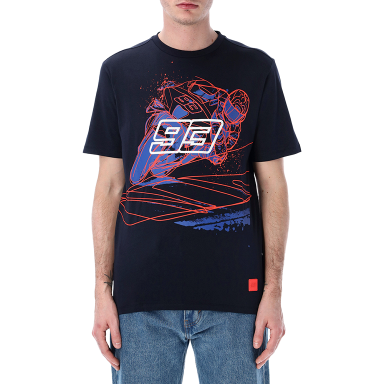 CAMISETA GRAPHIC MOTORBIKE MM93 2024 - Marc Márquez